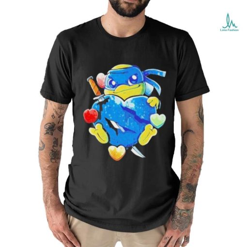 Love Strong Leonardo From Teenage Mutant Ninja Turtles Shirt