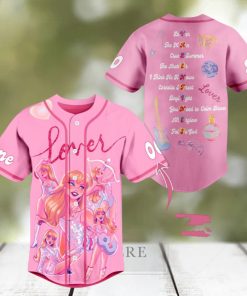 Lover Valentine Taylor Swift Custom Baseball Jersey