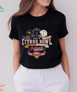 Lowa Hawkeyes Vs Tennessee Football 2024 Citrus Bowl Bound Match Up T Shirt