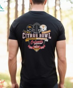 Lowa Hawkeyes Vs Tennessee Football 2024 Citrus Bowl Bound Match Up T Shirt