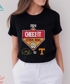 Lowa Vs Tennessee Football 2024 Cheez It Citrus Bowl Logo Matchup Shirt