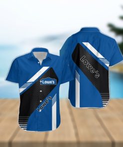 Lowe’s Vibrant Hawaiian Shirt Brands Logo Summer Aloha Men And Women