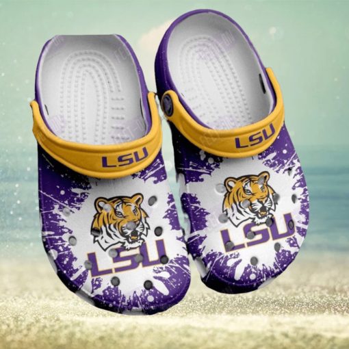 Lsu Tigers And Lady Tigers Ncaa Crocs