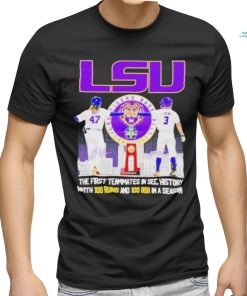 Lsu Tigers Baseball 47 Tommy White 3 Dylan Crews Players Signatures Shirt