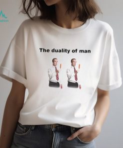 Lucca International The Duality Of Man 2 Identical Stock Images Shirt