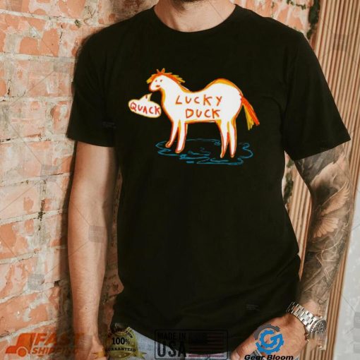 Lucky Duck Tee Ethically Made T Shirts