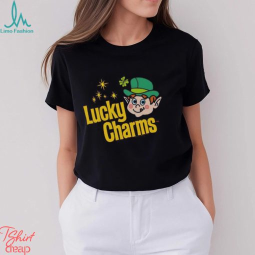 Lucky charms mad engine retro logo st. paddy’s day graphic 2024 shirt