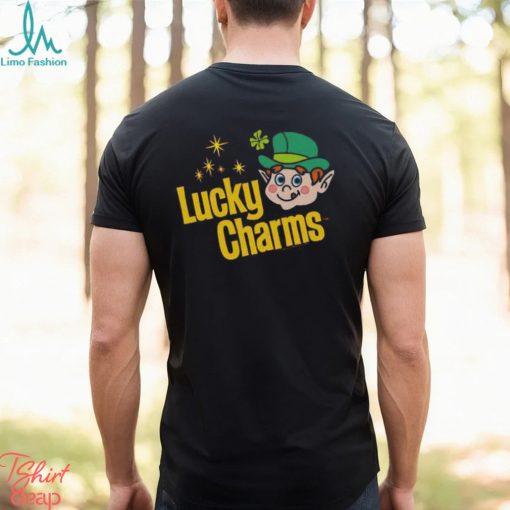 Lucky charms mad engine retro logo st. paddy’s day graphic 2024 shirt