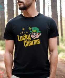 Lucky charms mad engine retro logo st. paddy’s day graphic 2024 shirt