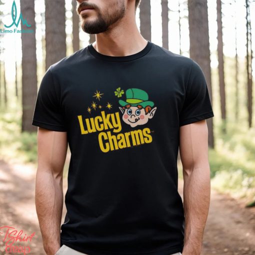 Lucky charms mad engine retro logo st. paddy’s day graphic 2024 shirt
