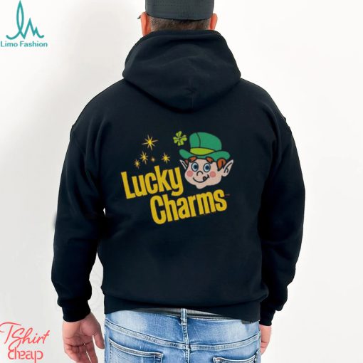 Lucky charms mad engine retro logo st. paddy’s day graphic 2024 shirt