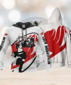 Lucy Heartfilia Anime Manga Fairy Tail Silhouette Limited Edition 3d Hoodie