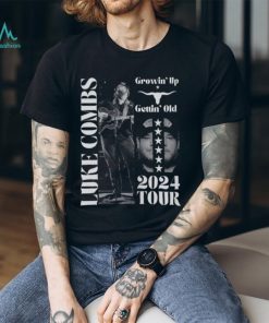 Luke Combs Music Tour 2024 Black T Shirt