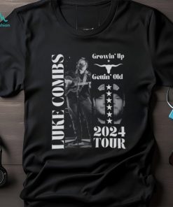 Luke Combs Music Tour 2024 Black T Shirt
