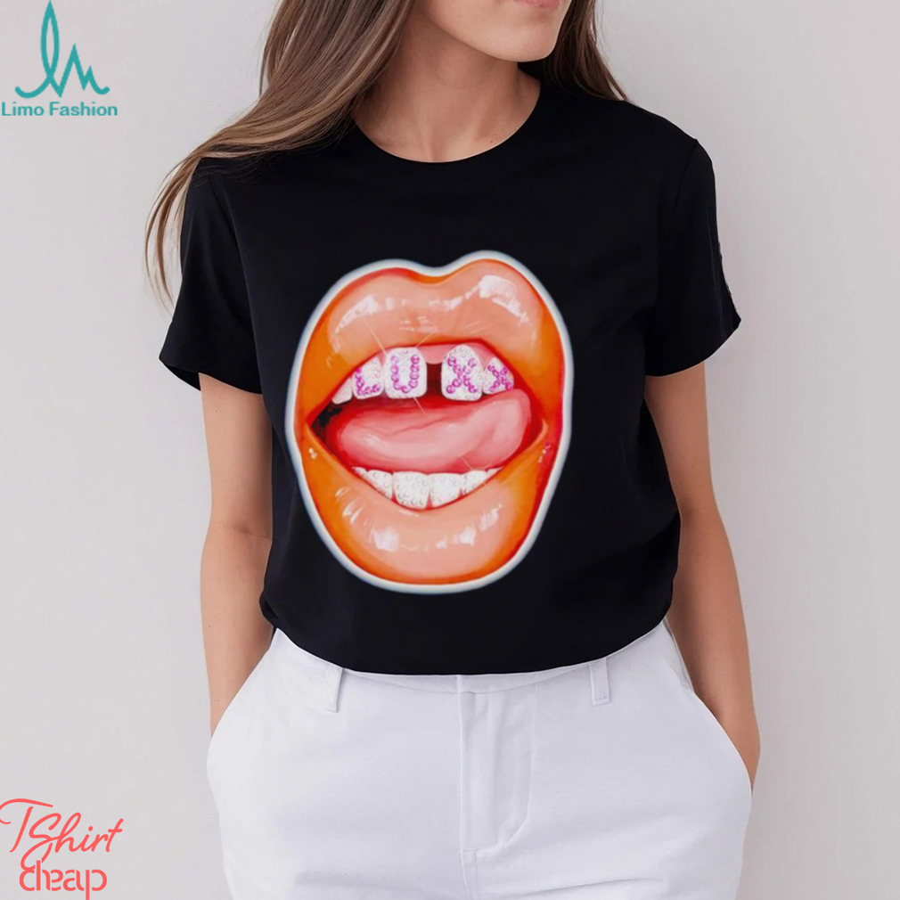 Luxx Noir London Lip service shirt Luxx Noir London Lip service shirt