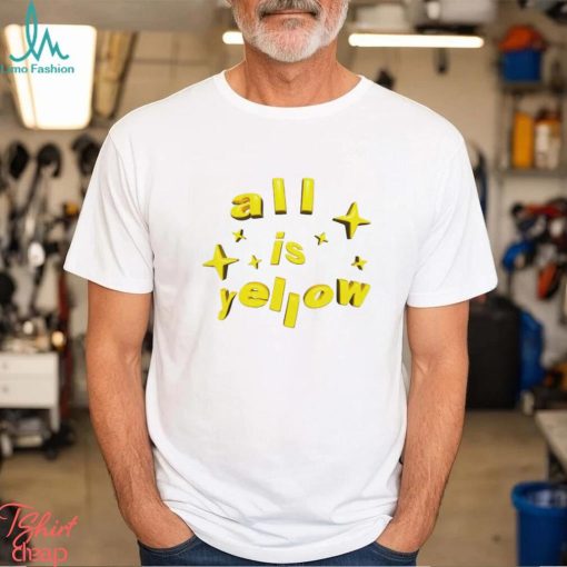 Lyrical Lemonade All Is Yellow Official 3D Logo Star Two Sides Print Classic T Shirt
