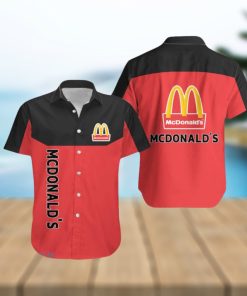 MCDONALD’S Contemporary Hawaiian Shirt Brands Logo Summer Aloha Men And Women