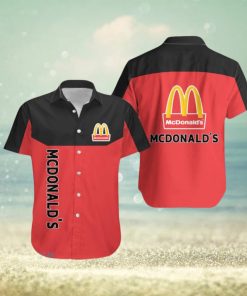 MCDONALD’S Contemporary Hawaiian Shirt Brands Logo Summer Aloha Men And Women