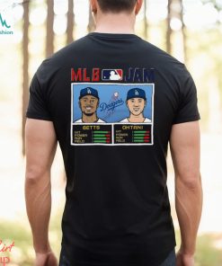 MLB Jam Dodgers Betts and Ohtani 2024 Shirt