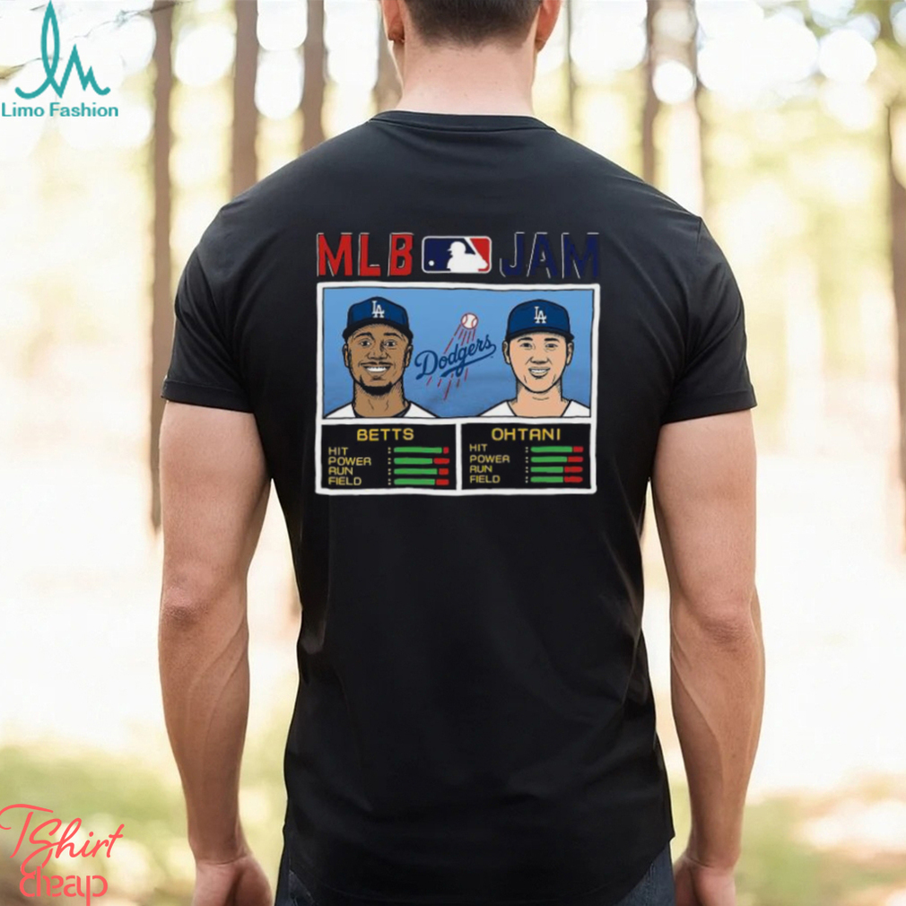 MLB Jam Dodgers Betts and Ohtani 2024 Shirt MLB Jam Dodgers Betts and Ohtani 2024 Shirt