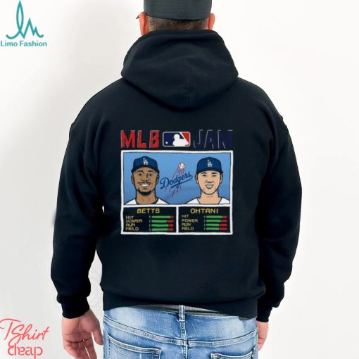 MLB Jam Dodgers Betts and Ohtani 2024 Shirt