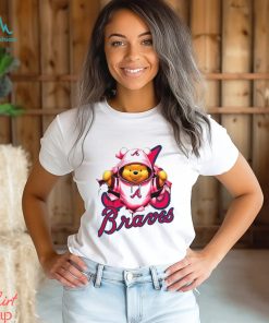 MLB Pooh and Football Atlanta Braves shirt