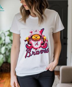 MLB Pooh and Football Atlanta Braves shirt