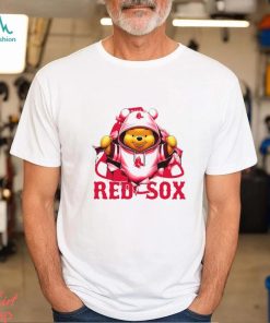 MLB Pooh and Football Boston Red Sox shirt