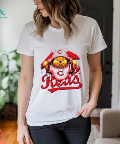 MLB Pooh and Football Cincinnati Reds shirt