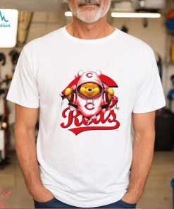 MLB Pooh and Football Cincinnati Reds shirt