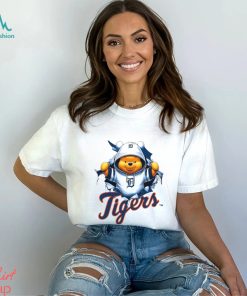 MLB Pooh and Football Detroit Tigers shirt