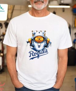 MLB Pooh and Football Kansas City Royals shirt