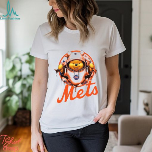 MLB Pooh and Football New York Mets shirt