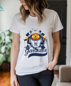 MLB Pooh and Football New York Yankees shirt