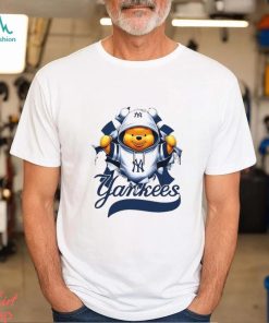 MLB Pooh and Football New York Yankees shirt