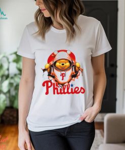 MLB Pooh and Football Philadelphia Phillies shirt