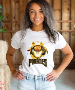 MLB Pooh and Football Pittsburgh Pirates shirt
