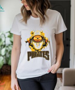 MLB Pooh and Football Pittsburgh Pirates shirt