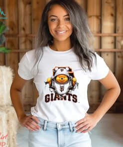 MLB Pooh and Football San Francisco Giants shirt