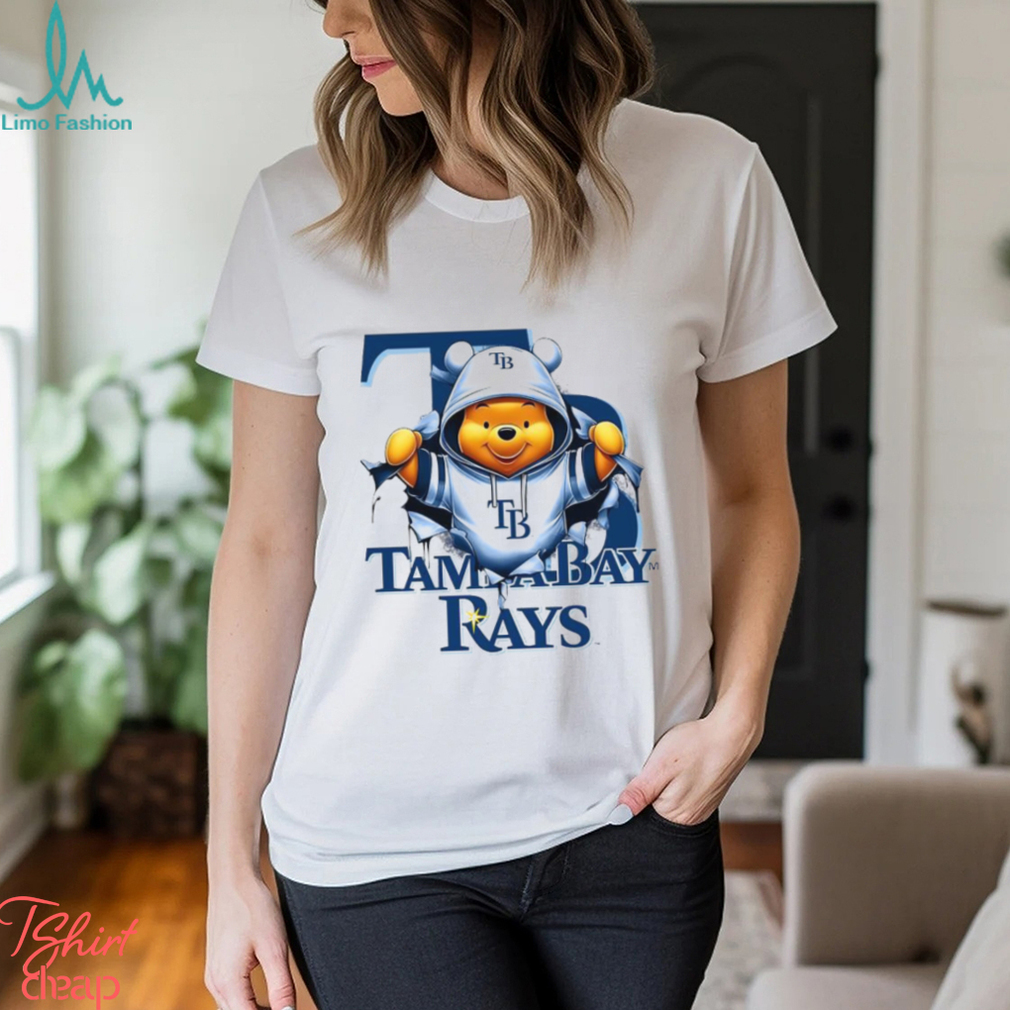 MLB Pooh and Football Tampa Bay Rays shirt MLB Pooh and Football Tampa Bay Rays shirt
