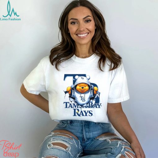 MLB Pooh and Football Tampa Bay Rays shirt