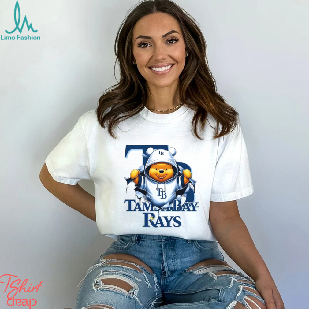 MLB Pooh and Football Tampa Bay Rays shirt MLB Pooh and Football Tampa Bay Rays shirt