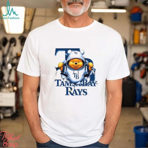 MLB Pooh and Football Tampa Bay Rays shirt