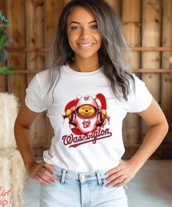 MLB Pooh and Football Washington Nationals shirt