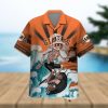 Nba New York Knicks White Orange Tropical Flowers Vintage Trendy Hawaiian Shirt Aloha Shirt