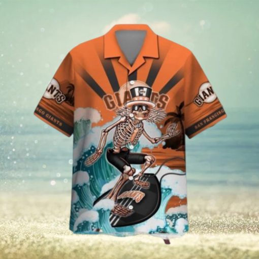 MLB San Francisco Giants Grateful Dead Hawaiian Shirt