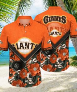 MLB san francisco Giants Hawaiian shirt summer swing for sport fan