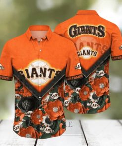 MLB san francisco Giants Hawaiian shirt summer swing for sport fan