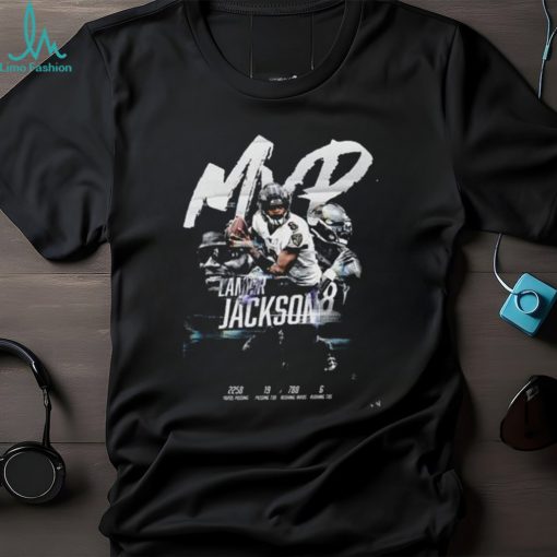 MVP Lamar Jackson 8 Baltimore Ravens Shirt