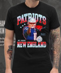 Mac Jones 10 NFL New England Patriots signature graphic shirt